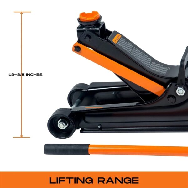 2 Ton (4000 lbs) Floor Jack – Car Hydraulic Trolley Lift