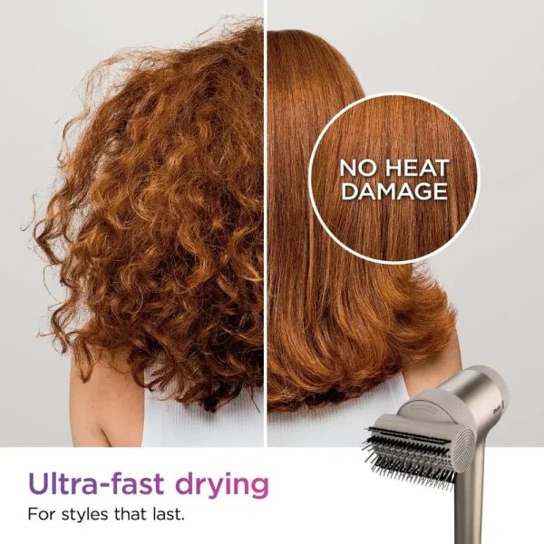 7f482b563bb94a1197c198959c2289be Shark HyperAir Hair Blow Dryer with IQ 2-in-1 Concentrator Styling Brush Attachments Stone