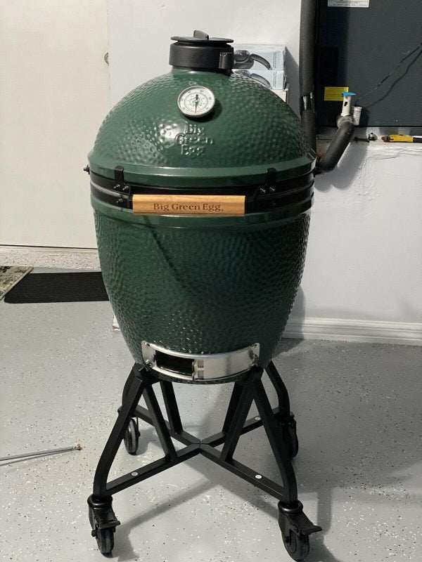 7fb5fc55ffa04b828c542d2a82a5a2a2 Brand new big green egg grill smoker with new accessories