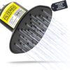 High Pressure Filtered Shower Head – Advanced Filtration for Hair, Skin & Nails – Reduces Itchiness, Blemishes, Dryness – Easy Install & Universal Fit with Long-Lasting Filters (Chrome)