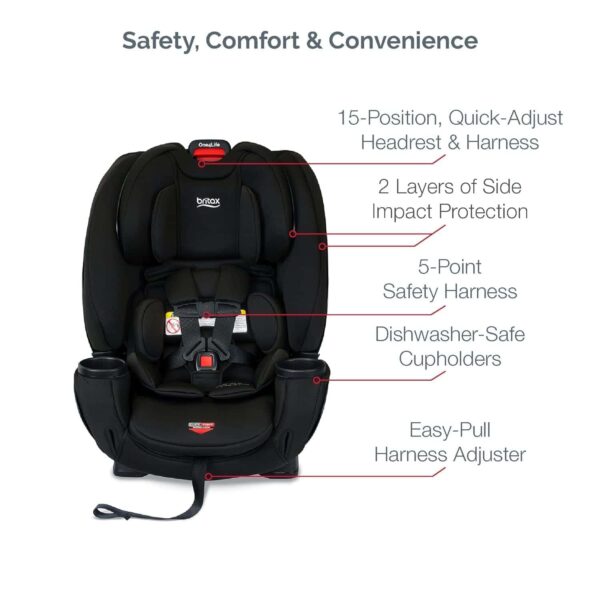 8012f32fa88b4238aaa2ded114eee99b Britax One4Life ClickTight All-in-One Car Seat, Eclipse Black