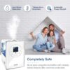 Humidifiers for Bedroom Large Room 6L Warm and Cool Mist for Families Plants with Built-in Humidity Sensor