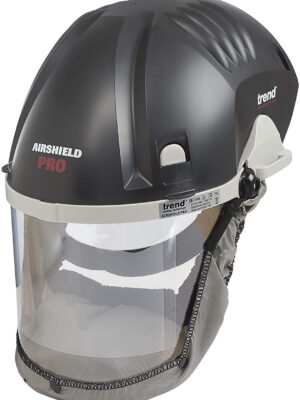 AIR/PRO Respirator and Face Shield Protection, Black, 230V