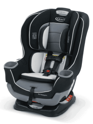 Graco Extend2Fit 2-in-1 Convertible Car Seat, Gotham