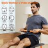 Magnetic Rowing Machine, 8-Level Resistance, Foldable, Ergonomic Design, Supports 350 lbs, Home Exercise Equipment