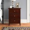 Solid + Manufactured Wood Nightstand