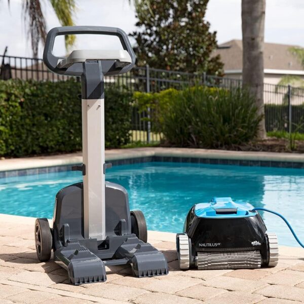 82950bde21ee492190d36d2f82a9723f Robotic Pool Vacuum Cleaner All Pools up to 33 FT – Wall Climbing Scrubber Brush