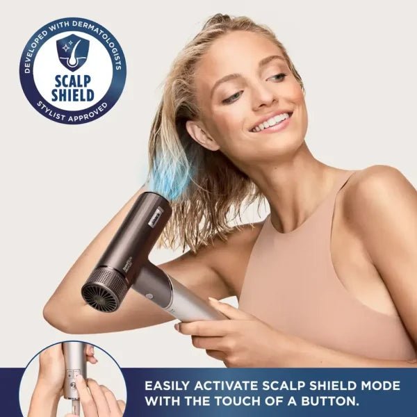 Shark SpeedStyle Pro FLEX Professional Performance High-Velocity Hair Dryer System Metallic Gray