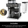 Ninja Espresso & Coffee Maker & Barista System, 3 Espresso Brew Styles, Single-Serve Coffee & Nespresso Capsule Compatible, Built-in Frother, Espresso, Cappuccino & Latte Maker, Black, CFN601