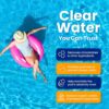 68% Calcium Hypochlorite Pool Shock for Swimming Pools – Chlorine Granules Swimming Pool Shock 50 lbs Bucket – Pool Chlorine for Inground and Above Ground Pool Treatment, Saltwater (50lbs)