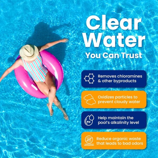 83059dad636d49c3af46dde3c63898df 68% Calcium Hypochlorite Pool Shock for Swimming Pools – Chlorine Granules Swimming Pool Shock 50 lbs Bucket – Pool Chlorine for Inground and Above Ground Pool Treatment, Saltwater (50lbs)