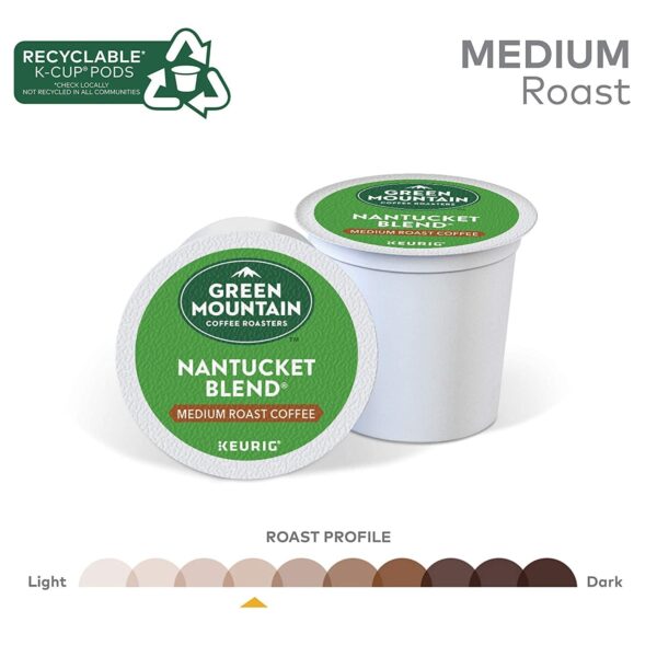 832a03a57c8a499cac98444b3afcb20d Green Mountain Coffee Roasters Nantucket Blend, Single-Serve K-Cup Pods, Medium Roast Coffee, 96 Count