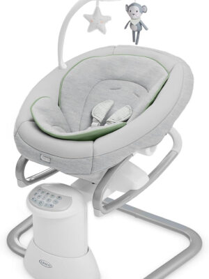 Soothe My Way with Removable Rocker, Madden – Versatile Baby Swing & Portable Rocker