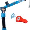 Pismire Winch Versatile 0.5T Folding Truck-Mounted Bed Crane Hoist Lift Pickup with Electric Winch 3500 lb 12V, Painted Steel 1100 lb Pickup 360° Swivel Base