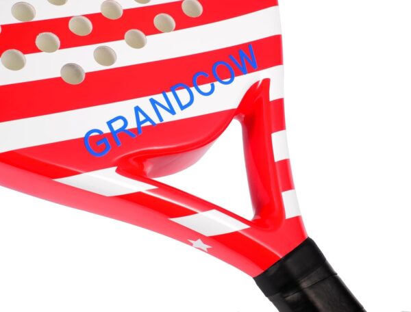 Padel Racket raqueta pala de Padel Tennis Racket Set Beginner Full Package with Cover, 3 Balls, Headband, Wristband and Backup overgrip