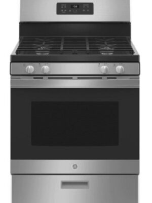 Enjoy cooking and baking 30-in 4 Burners 4.8-cu ft Freestanding GAS Range (Stainless Steel)