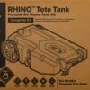Heavy Duty 28 Gallon Portable RV Waste Holding Tank with Hose and Accessories Durable Leak Free and Odorless RV Tote Tank (39004)