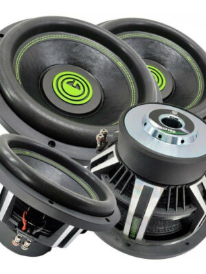 12 Inch 6000 Watt Car Audio Subwoofer w/ 2 Ohm DVC Power (2 Woofers)