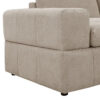 134′′ Wide Reversible Modular Sectional with Ottoman
