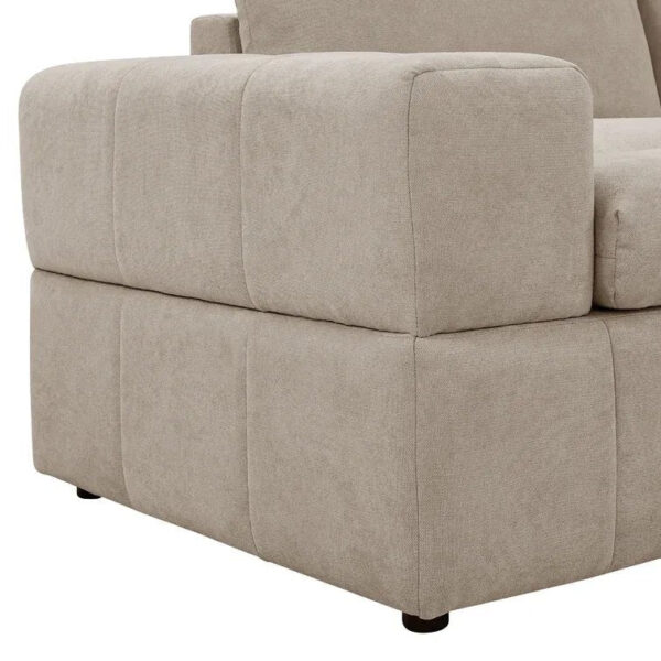 8456b0631664463a84fff1421e0e9867 134′′ Wide Reversible Modular Sectional with Ottoman