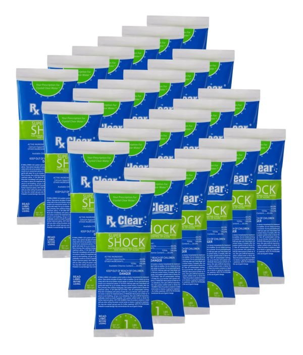 Rx Clear Super Shock for Synergy Pool Systems 24 lb