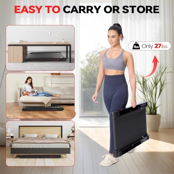 84ea023637934436ae5cddfced93ea6b Walking Vibration Pad with APP, 3 in 1 Under Desk Treadmill, 2.5HP Low Noise Walking Treadmill Pad with Remote Control,Portable Treadmills for Home Office
