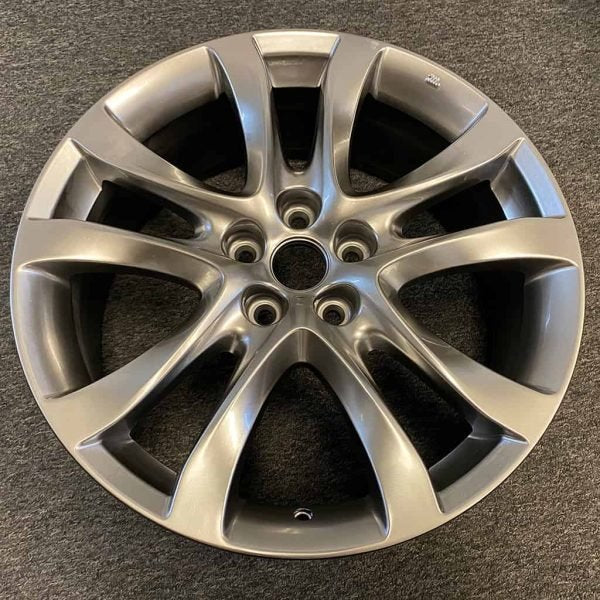 84efd6fcf5ad402aabab2f3d93832b6f 19 19 7.5 Automotive Rim New Single Wheel for Mazda 6 2014 2017 Dark Hyper Silver OEM Quality Replacement