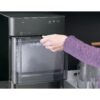 Countertop Nugget Ice Maker | Ice Machine with WiFi Connectivity | Smart Home Kitchen Essentials | Black Stainless