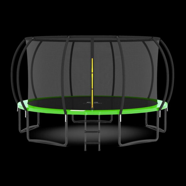 859510897b024e34ae22e3d1dd6bde8b 16FT Trampoline with Enclosure & Double Color Pad Cover