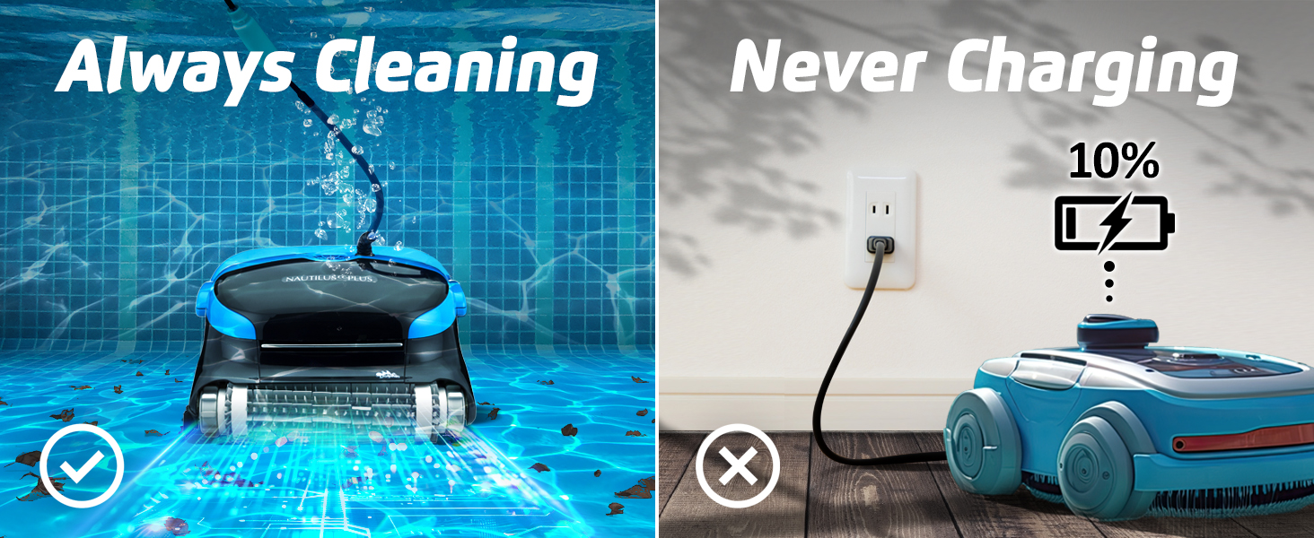 pool cleaner vacuum dolphin skimmer robotic robot inground automatic piscina cordless cc nautilus
