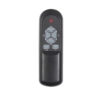 Portable Space Heater, 750W/1500W Small Infrared Heater w/ Remote, LED Display, 3 WorModes, Safe Electric Heater for Home Office Bedroom with Overheat Protection, 11.58′′ x 9.72′′ x 12′′, Q6153