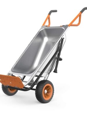 Worx WG050 8-in-1 Aerocart Garden Cart/Wheelbarrow Heavy Duty/Dolly