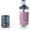 Ninja Blast Max, Portable Blender + Twist & Go, Personal Blender, Ninja Blender, Smoothie, Blend, Ice Crush, 3 Programs, Cordless, 22oz removable Vessel, Dishwasher Safe, Leakproof, Sea Glass, BC251MT