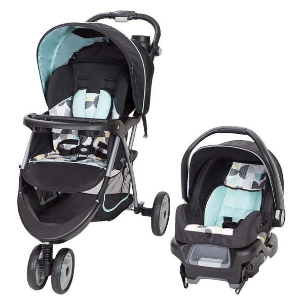 863304fb6cfa439b82a019f8e14f21ba Baby Trend EZ Ride 35 Travel System, Doodle Dots