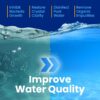 68% Calcium Hypochlorite Pool Shock for Swimming Pools – Chlorine Granules Swimming Pool Shock 50 lbs Bucket – Pool Chlorine for Inground and Above Ground Pool Treatment, Saltwater (50lbs)