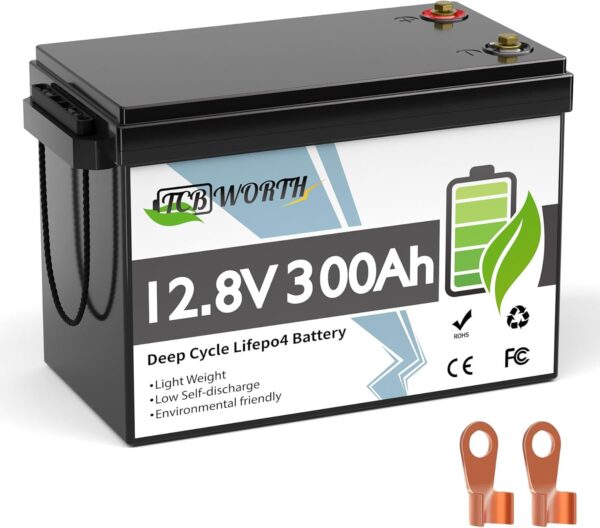 86c63d10d7ce4267a9d6127ee334fa00 12V 100Ah LiFePO4 Battery, Rechargeabel Deep Cycle Lithium Batteries, 100A BMS with Low-Temp Protection, Perfect for RV, Solar, Boat, Marine, Trolling Motor