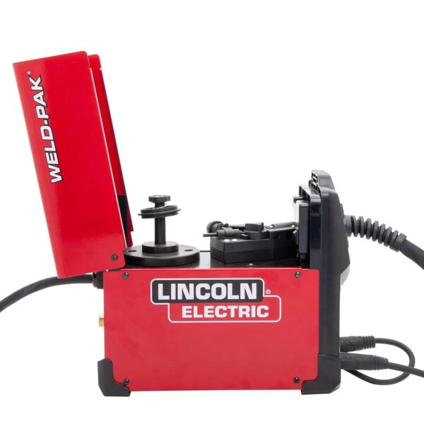 90i FC Flux Core Wire Feed Weld-PAK Welder, 120V Welding Machine, Portable w/Shoulder Strap, Protective Metal Case, Best for Small Jobs, K5255-1