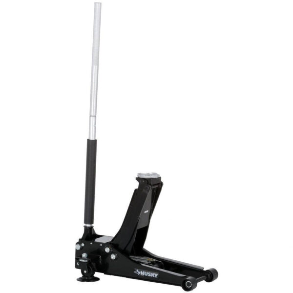 88a29338521246319746b5928507c53a Husky HD0012065014-BD 3-Ton Low Profile Floor Jack with Quick Lift with 14 in. 13 Pocket Rolling Tool Bag