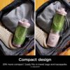 Ninja Blast Max, Portable Blender + Twist & Go, Personal Blender, Ninja Blender, Smoothie, Blend, Ice Crush, 3 Programs, Cordless, 22oz removable Vessel, Dishwasher Safe, Leakproof, Sea Glass, BC251MT