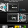 XTAPE1 Digital Tape Measure, Professional 330Ft Laser Measuring Tool & 12Ft Measuring Tape with Green Laser Extension, Instant Digital Readout, P2P, App Sync, Replaceable Blades Module