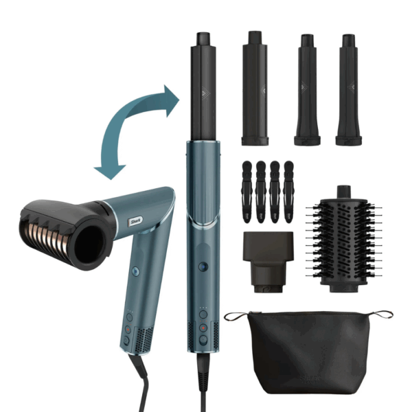 8a23f9eb0dd24830be249e730de19644 Shark FlexStyle Air Styling Drying System, Powerful Hair Blow Dryer and Multi-Styler Teal