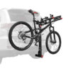 Allen Sports Deluxe Locking Quick Release 4-Bike Carrier fits 2 in receiver hitch, 140 lbs capacity, Model 542QR