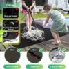 90×52 Inch Under Grill Mat for Outdoor Grill, Fireproof & Waterproof