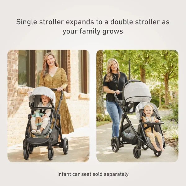 8a8c3e0e858849ec812f2e6b1713bbfe Graco Premier Modes Nest2Grow 4-in-1 Stroller, Midtown Collection Midtown