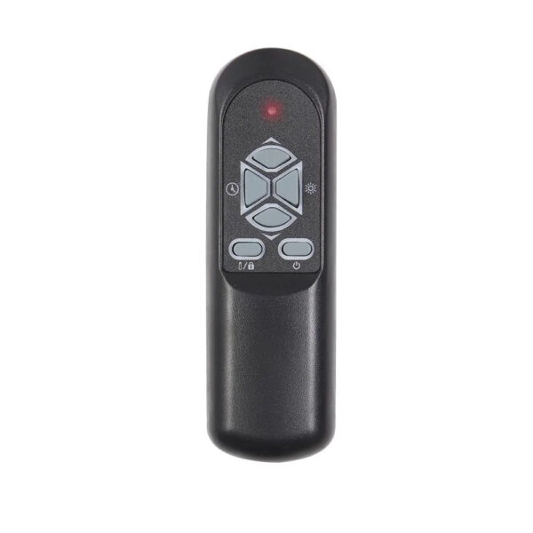 Portable Space Heater, 750W/1500W Small Infrared Heater w/ Remote, LED Display, 3 WorModes, Safe Electric Heater for Home Office Bedroom with Overheat Protection, 11.58′′ x 9.72′′ x 12′′, Q6153
