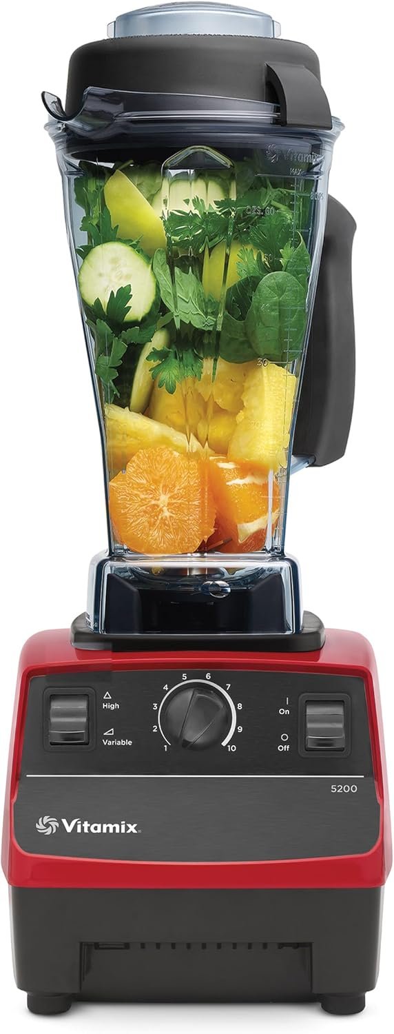 8b240cde61294d36bfe51e81317914d3 Vitamix 5200 Blender, Professional-Grade, 64 oz Container, Self-Cleaning, Black