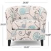 Indoor Contemporary Fabric Club Chair