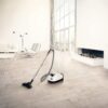 Pure Suction Powerline Canister Vacuum Cleaner, Lotus White