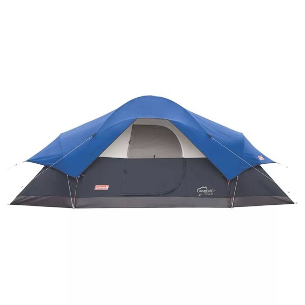 Red Canyon 8 Person 17 x 10 Foot Outdoor Large Family Camping Tent, Blue