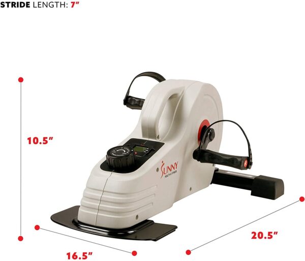 Health and Fitness Magnetic Under Desk Mini Bike Pedal Exerciser
